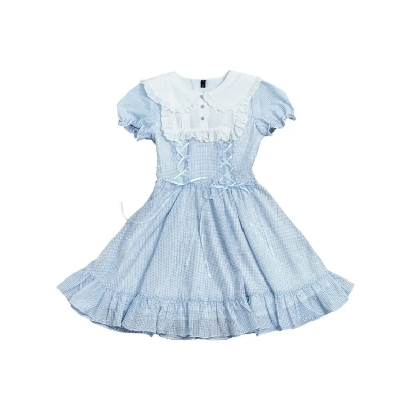 LALAJK Short Sleeved Dress Women's-0