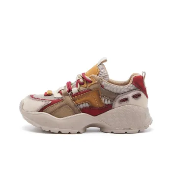 BURGELY Lightweight And Breathable Low Top Chunky Sneakers Women's
