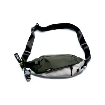 TRUFFLE Fabric Fanny Pack Crossbody Bag Shoulder Bag, Crossbody Bag Regular Unisex Multicolor