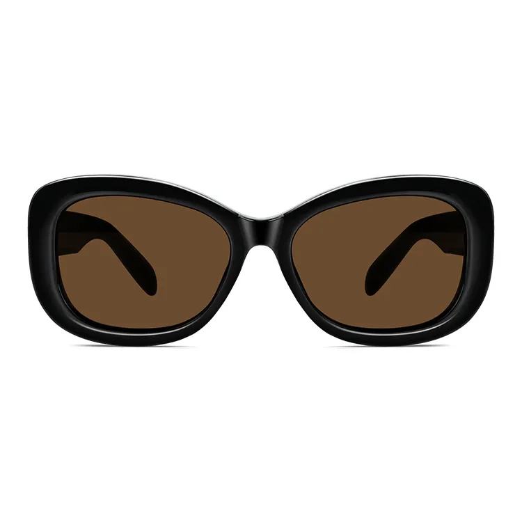 MK MINGKU TR/Memory Plastic Oval Sunglasses Unisex-5