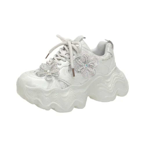 The Mystery Of Glamour Low Top Chunky Sneakers Women's