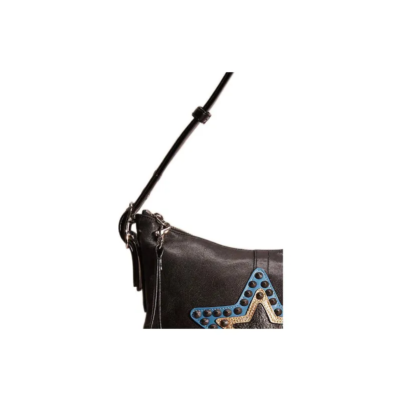 COACH Slim Wallet Leather Shoulder Bag, Crossbody Bag, Handbag Small Size Women's Black-3