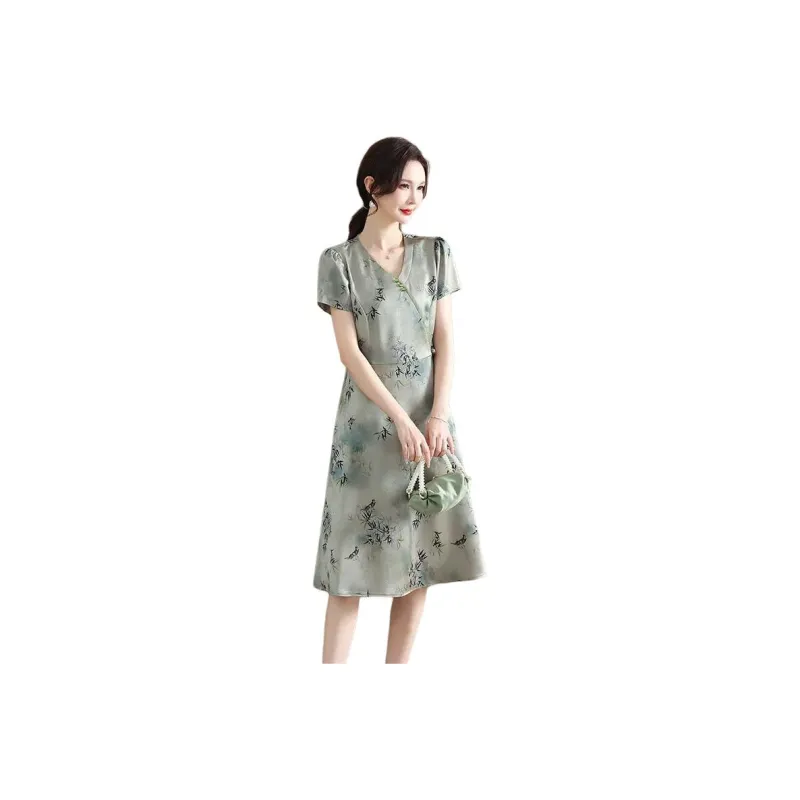 Yalu Short Sleeved Dress Women's-0