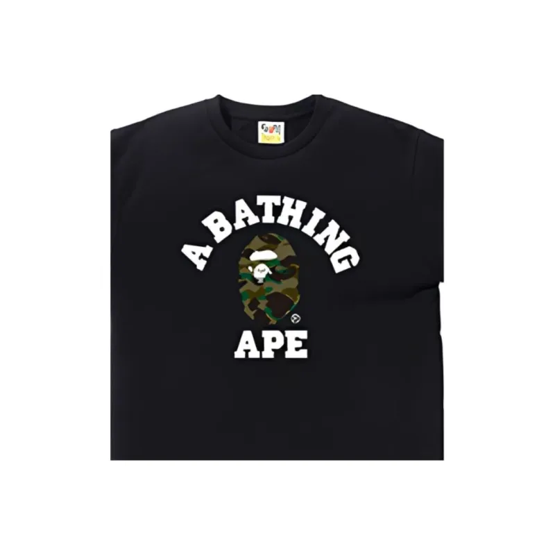 Bape 1st Camo College Tee-1