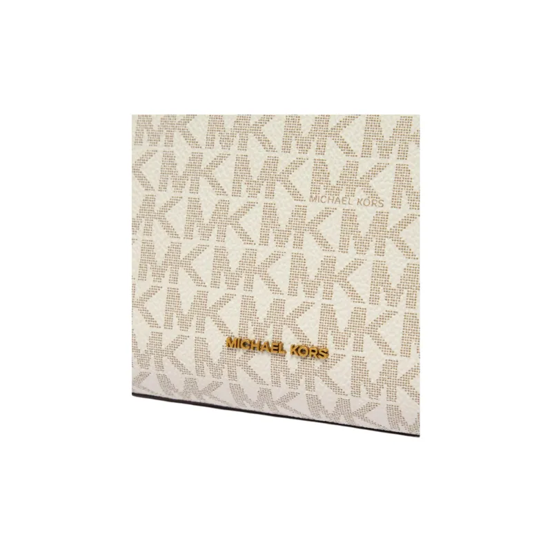 MICHAEL KORS DAKOTA Artificial Leather Crossbody Bag, Shoulder Bag Small Size Women's Vanilla White-3