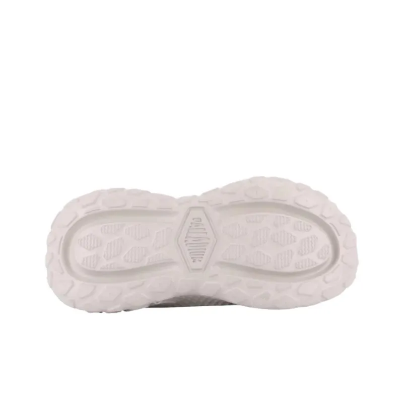 Palladium Slip Resistant Abrasion Resistant Slide Slippers Unisex Light Gray-4