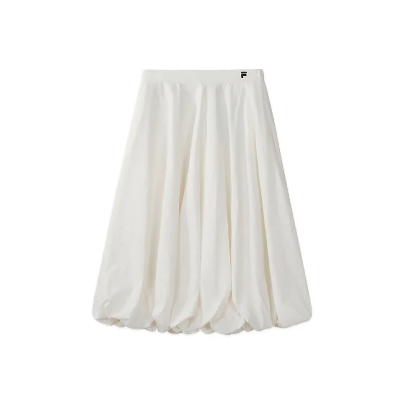 FILA FUSION LIFE Casual Short Skirts Women's Milk Mist White WT-0