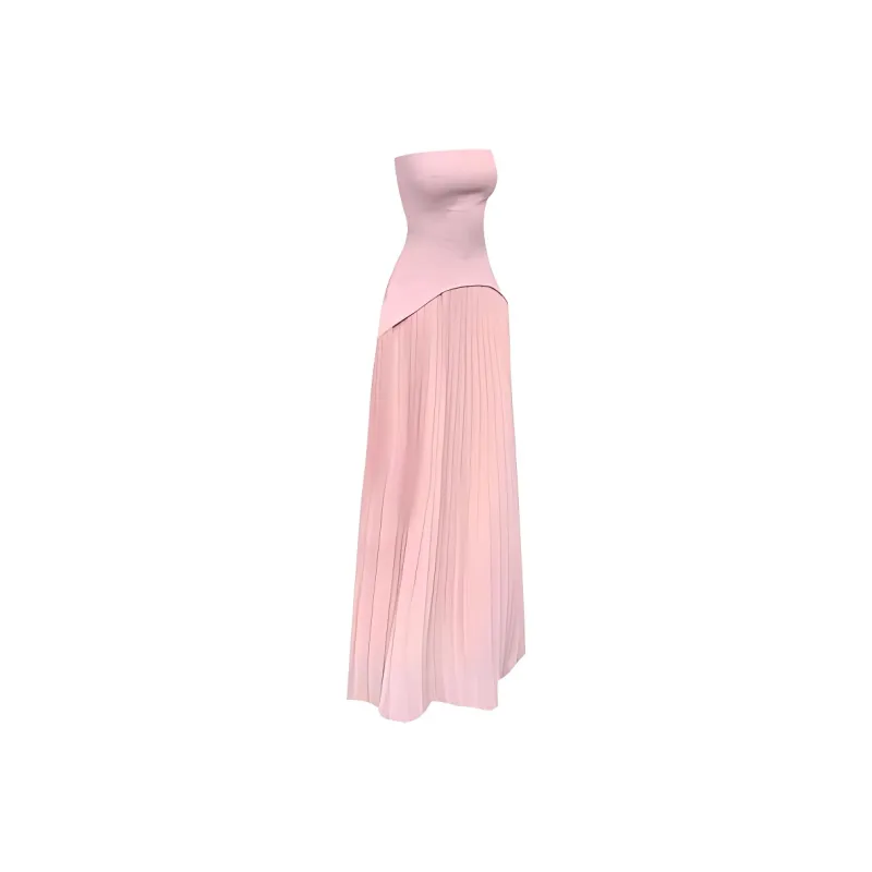 IQC Sleeveless Dresses Women's Pink-0