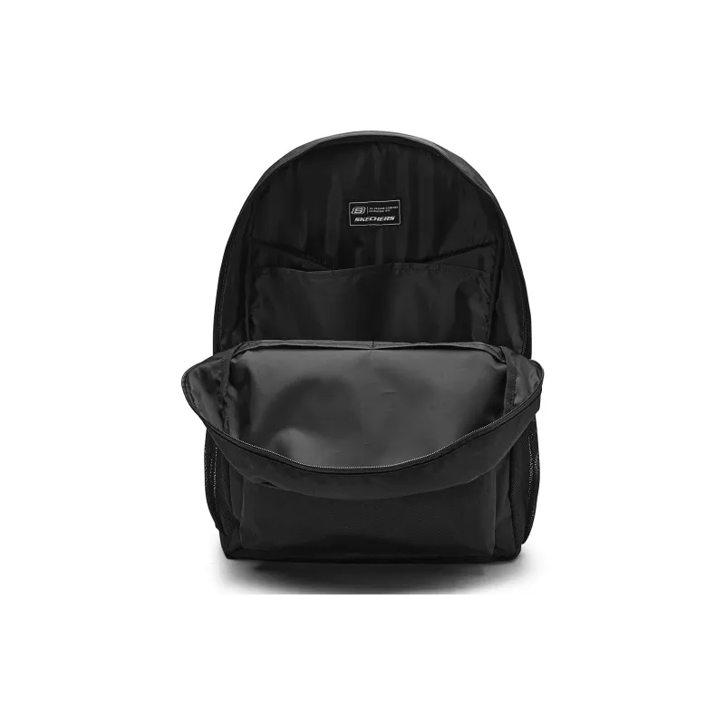 Skechers Fabric Backpack Large Size Unisex Carbon Black-3