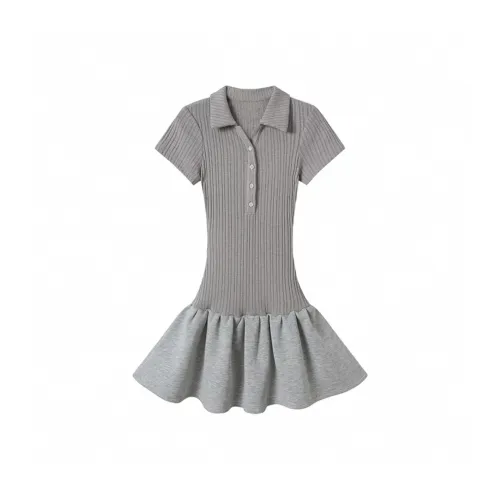 Udon House Short Sleeved Dress Women's