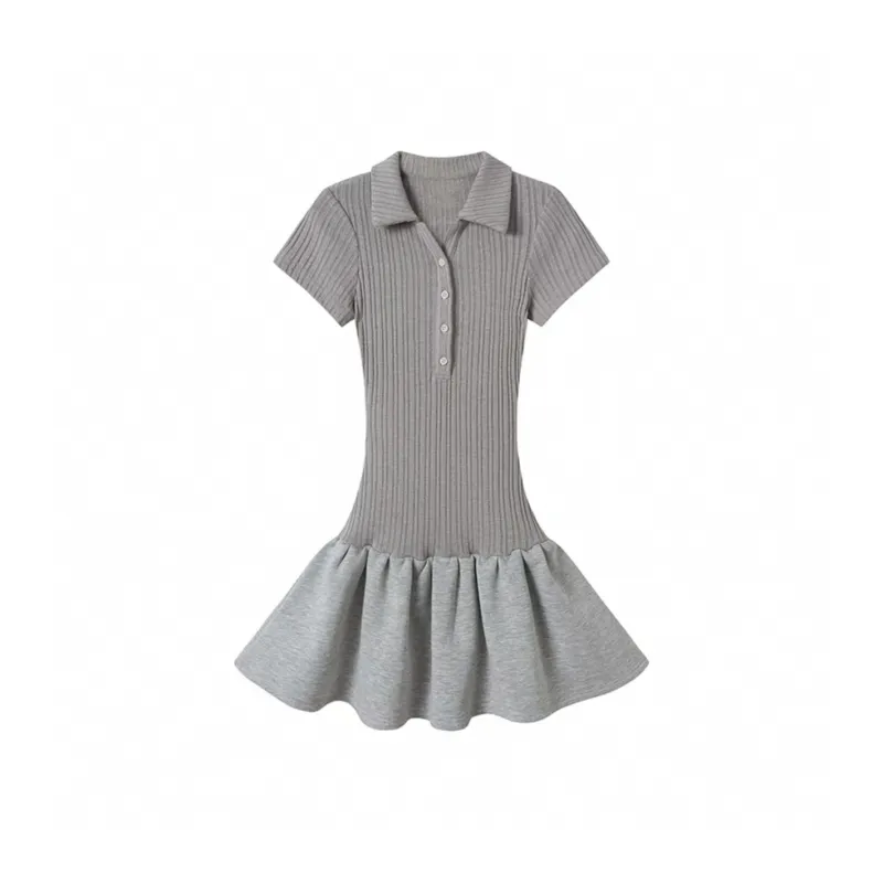 Udon House Short Sleeved Dress Women's-0
