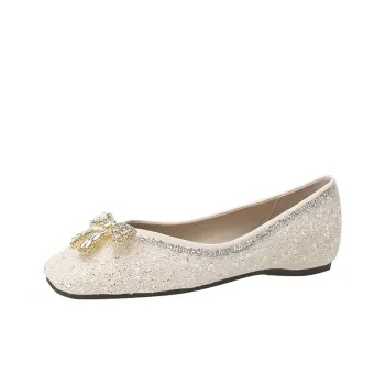 Lanza Casual Single Shoes Women's Beige