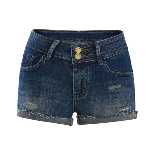 ZAZN Denim Shorts Women's Vintage Blue