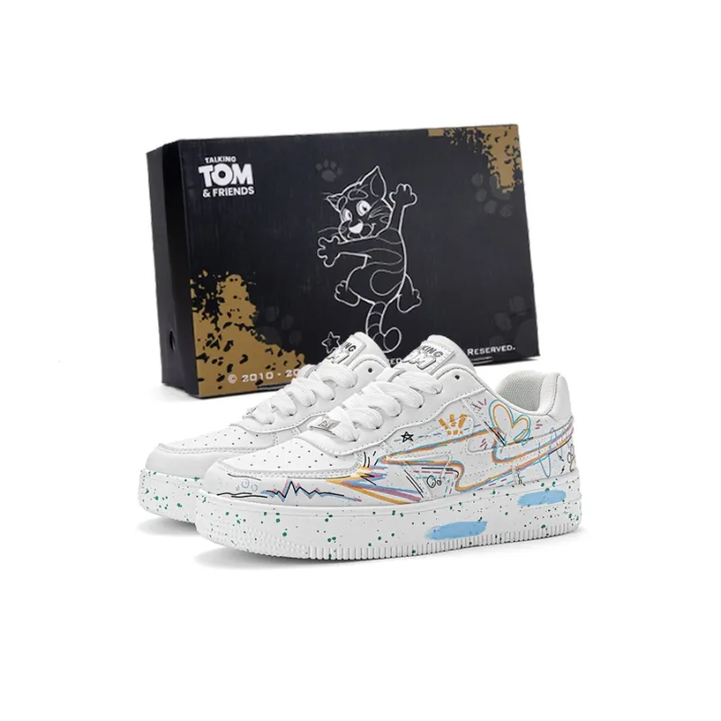TALKING TOM Coverage Breathable Low Top Skateboard Shoes Unisex-7