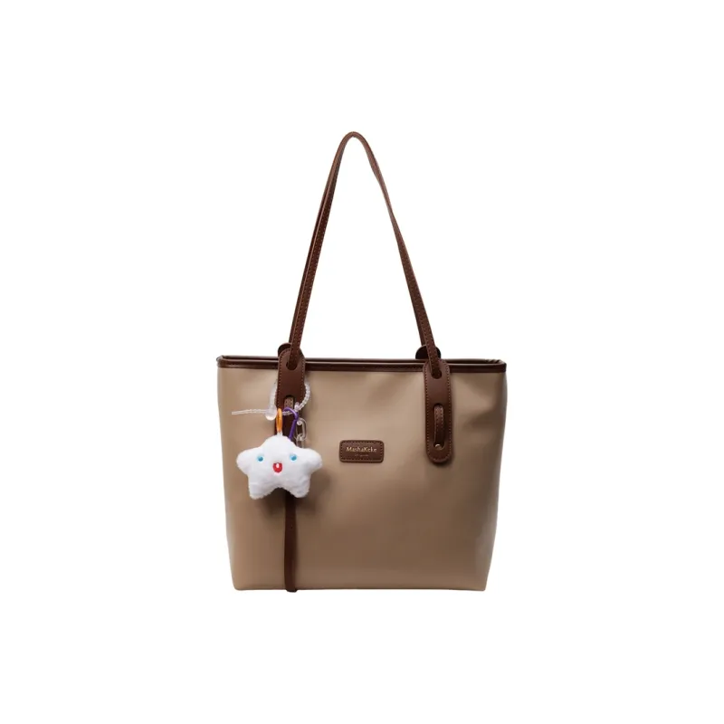 SUN EARTH &U PU Tote Bag, Shopping Bag, Shoulder Bag Women's Multicolor-6