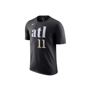 Nike x NBA Atlanta Hawks T Shirt Unisex Black