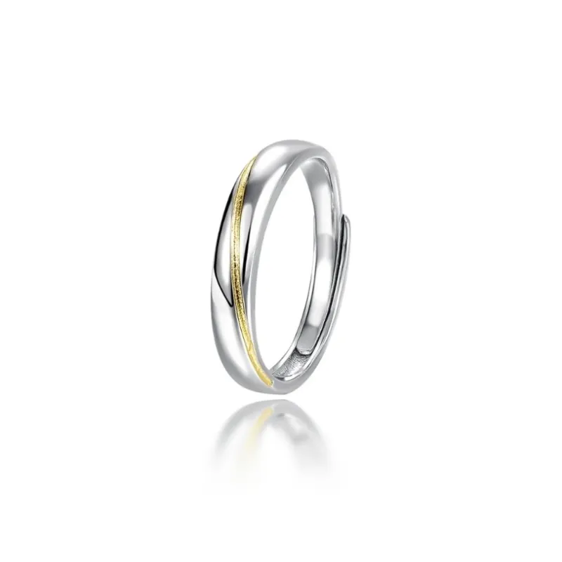 VASO 925 Sterling Silver Rings Unisex-0