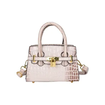 Yalu PU One Shoulder Handbag Women's White/Gray/Black/Khaki/Brown/Pink