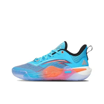 Anta KAI 1 SPEED Anti Slip Wear Resistant Mid Top Basketball Shoes Men's Blue Orange White