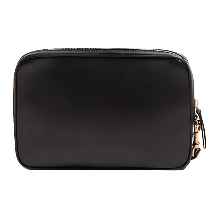 Valentino Sheepskin Clutch Men's Black & Brown-3