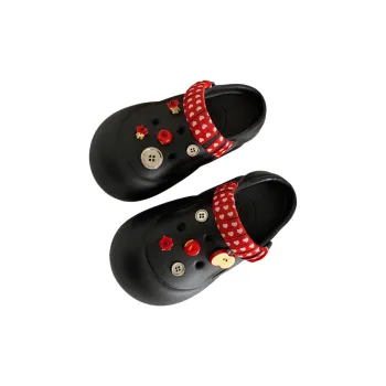 JINGEYU Summer Dopamine Dressing Style Mary Jane EVA Platform DIY Casual Sweet Style Lightweight