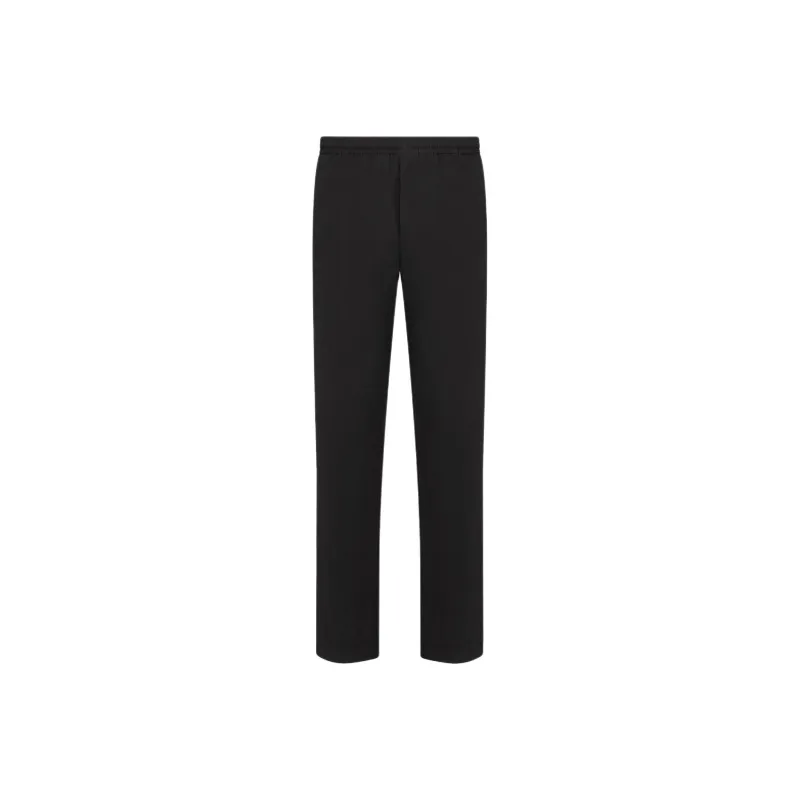 DIOR SS25 Knitted Sweatpants Men's Black-0