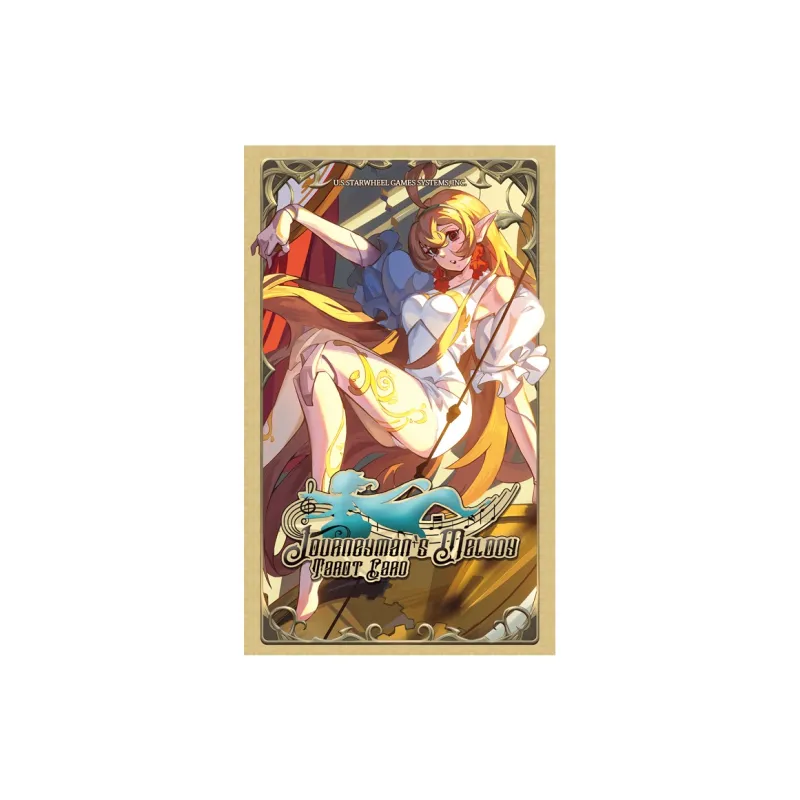 WEITETALUO Tarot Journeyman's Melody Wita Tarot Beginner Interpretation Guide Board Game Cards-0
