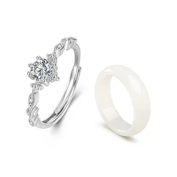 JINGFAN Bodhi Root Rings Unisex