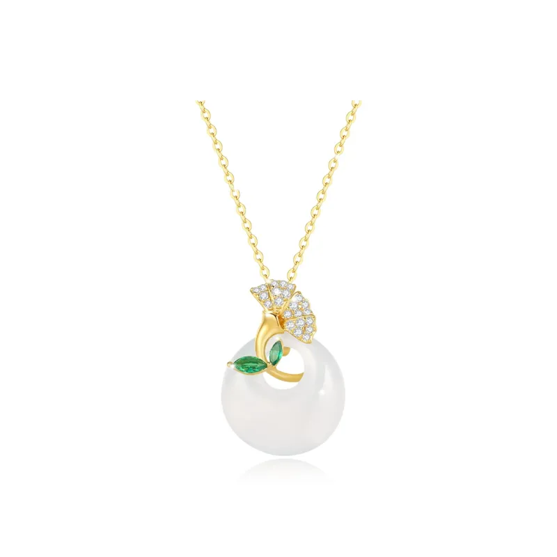 CHIMERA Chalcedony Necklaces Women's-0
