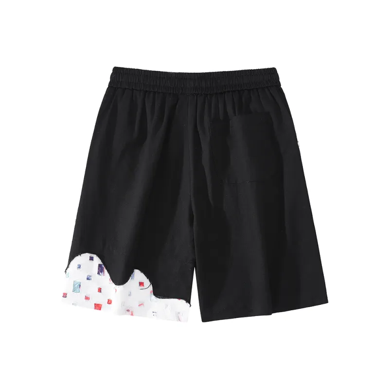 RASHOMONG Casual Shorts Unisex-3