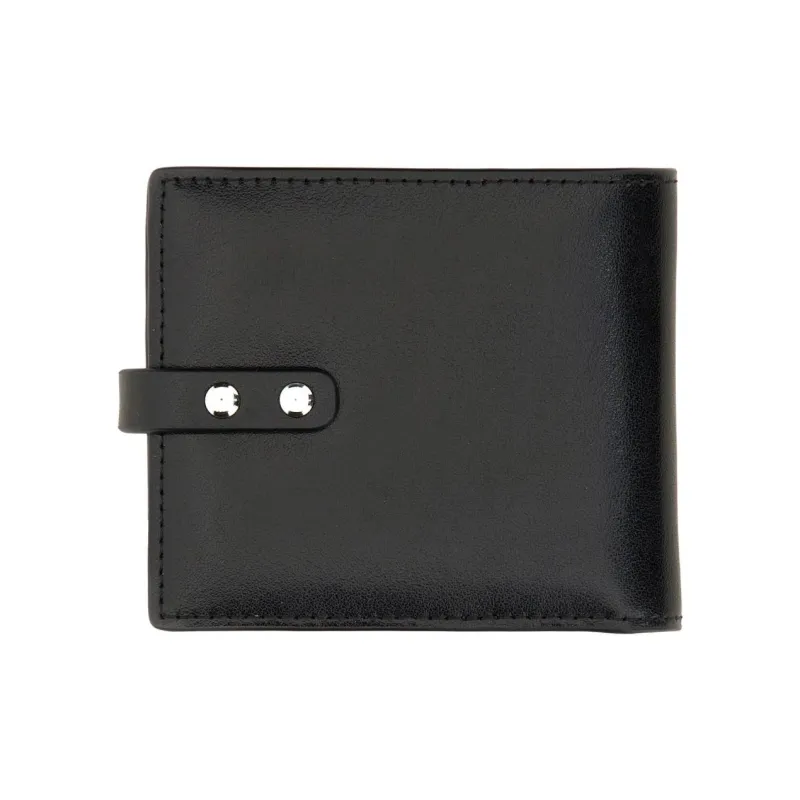 Vivienne Westwood Bondage Logo Plaque Bi Fold Wallet-1