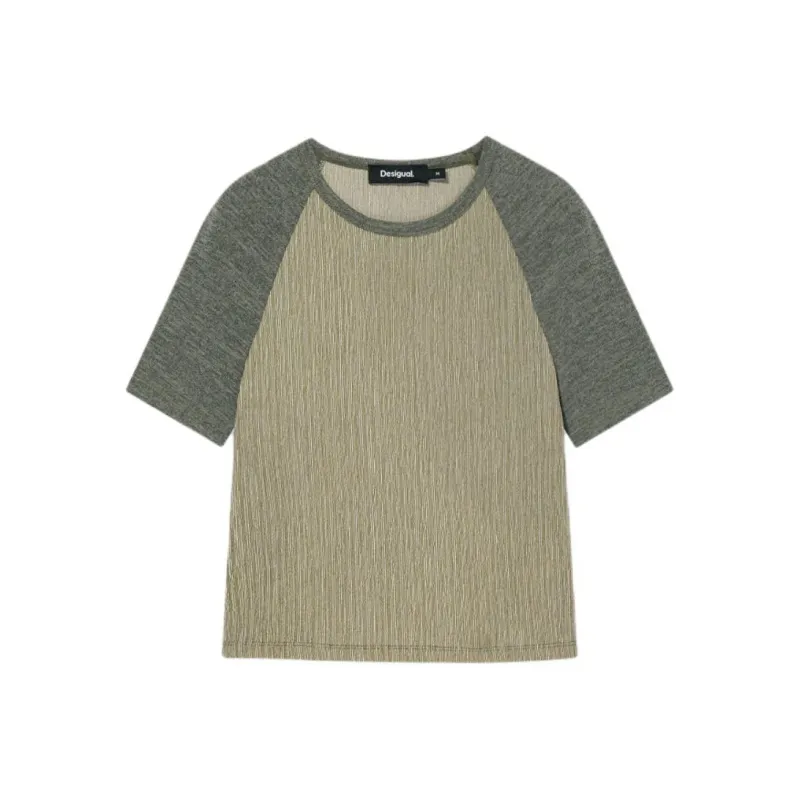 Desigual Raglan Sleeve T Shirt Women's-0