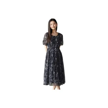 Yi Mengyuan Short Sleeved Dress Women's