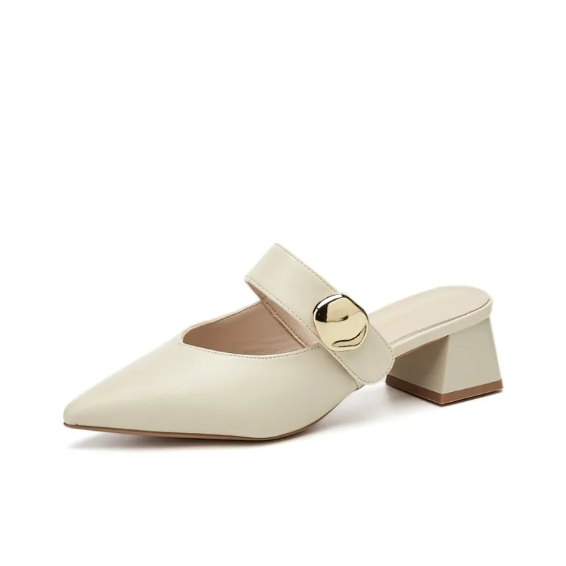 DAPHNE Slip Resistant Closed Toe Slippers Women's-6