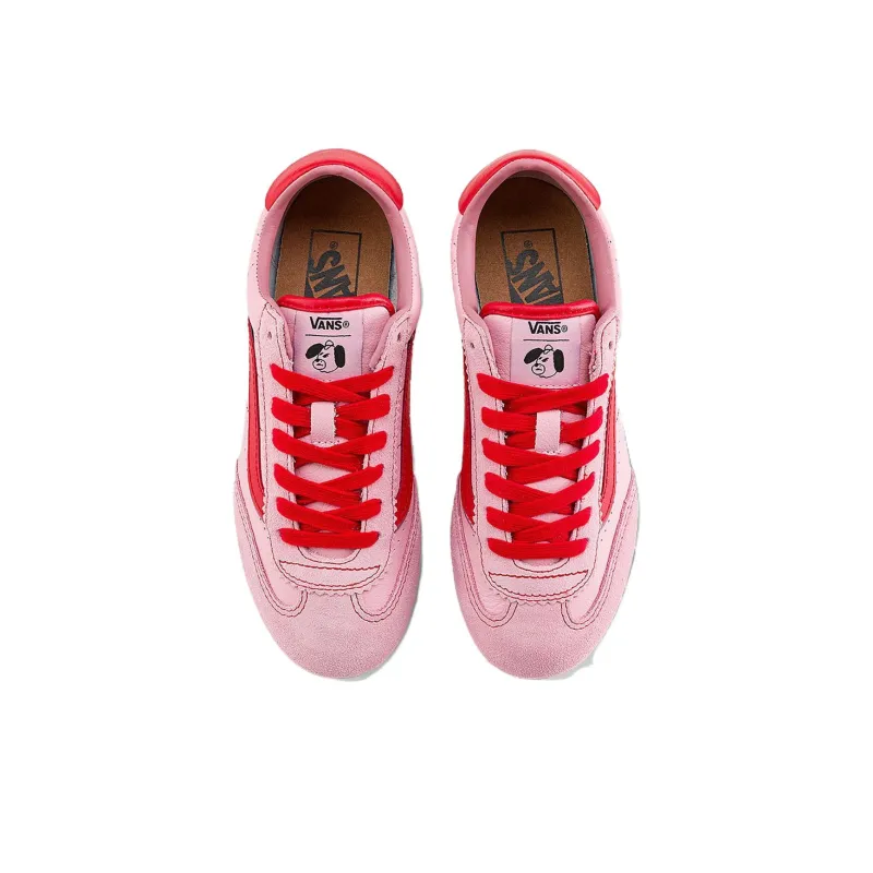 RIROO x Vans Super Lowpro Anti Slip Wear Resistant Low Top Casual Shoes Unisex Pink-2