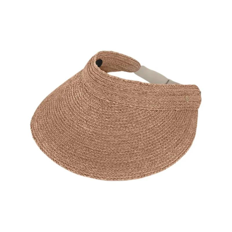 HELEN KAMINSKI Raffia Sun Protection Hats Unisex Beige-0