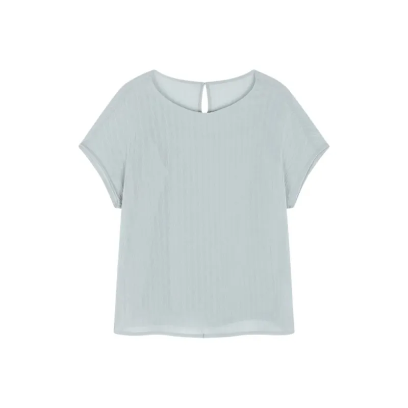 IHIMI Shirts Women's Dusty Blue-0