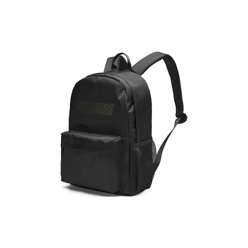 Skechers Fabric Backpack Large Size Unisex Carbon Black-1