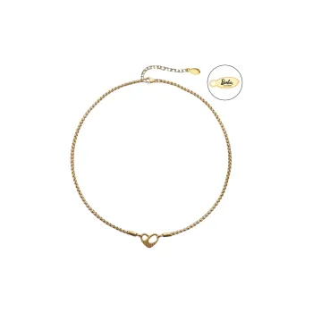 Barbie Titanium Steel Necklaces Women's Gold