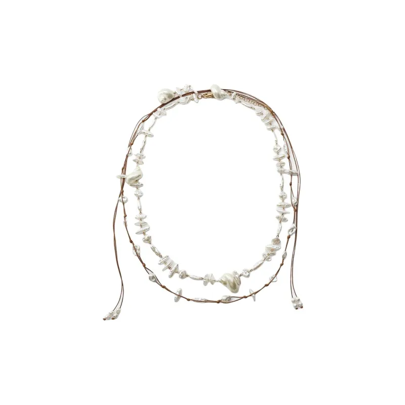 ZARA Metal Belt Women's White  -0