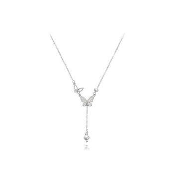 BLANK IN BLANK Zircon Necklaces Women's