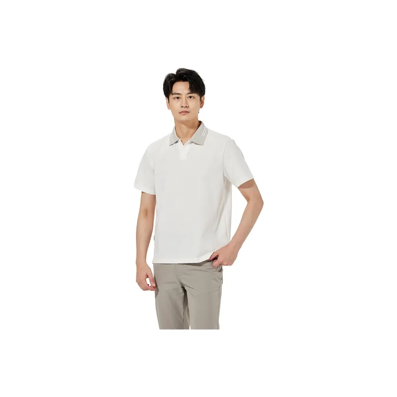 LESS IS MORE Polo Shirt Men's Ecru-0