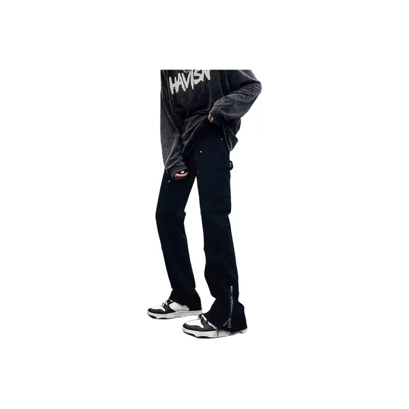 IJRJ Jeans Unisex Black-0