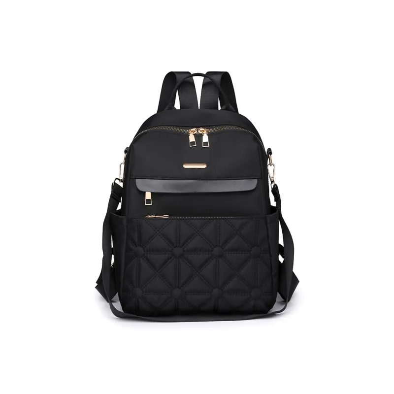 H YXIANG Nylon Backpack Women's Multicolor-0