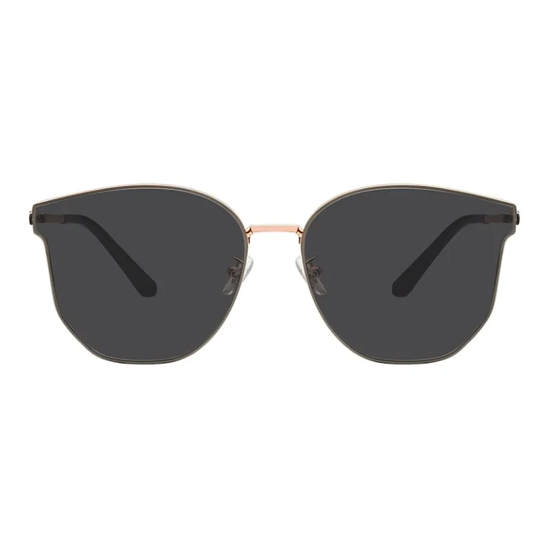 VEGOOS Metal Cat Eye Sunglasses Unisex-1