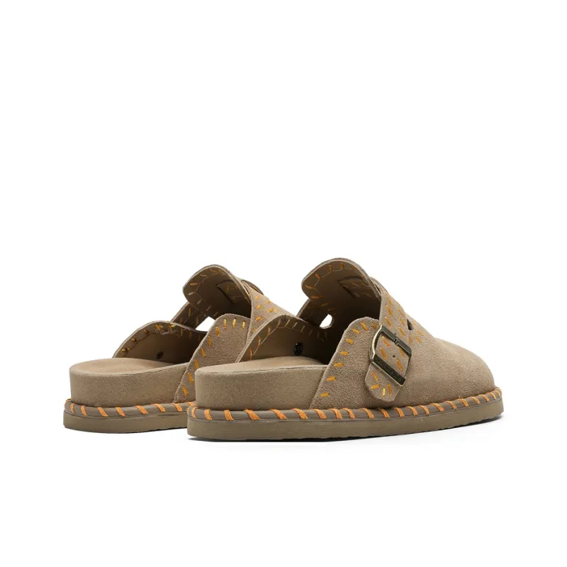 GIGIRYO Rubber Sole Quiet, Odor Resistant, Abrasion Resistant Closed Toe Slippers Unisex-8