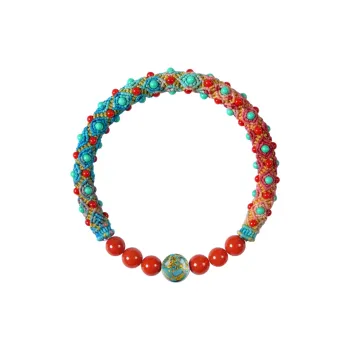 GOLDFISH ALLEY South Red Agate Bangles Women's