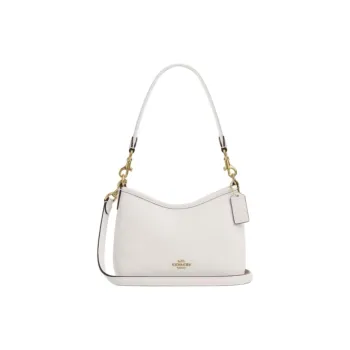 COACH LAUREL Cow Leather Crossbody Handbag, Shoulder Bag Trumpets Women's Pink