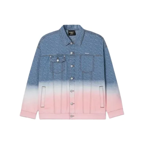 Boy London Denim Jackets Unisex Blue