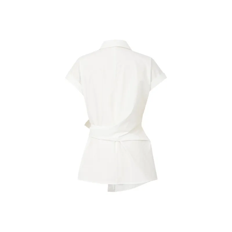 Hopeshow Shirts Women's Raw White 001-1